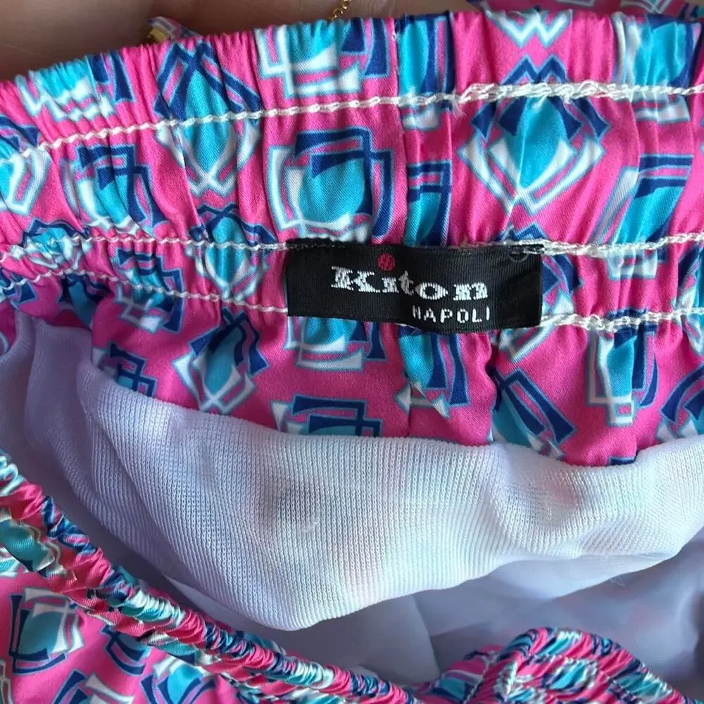 Kiton pink blue